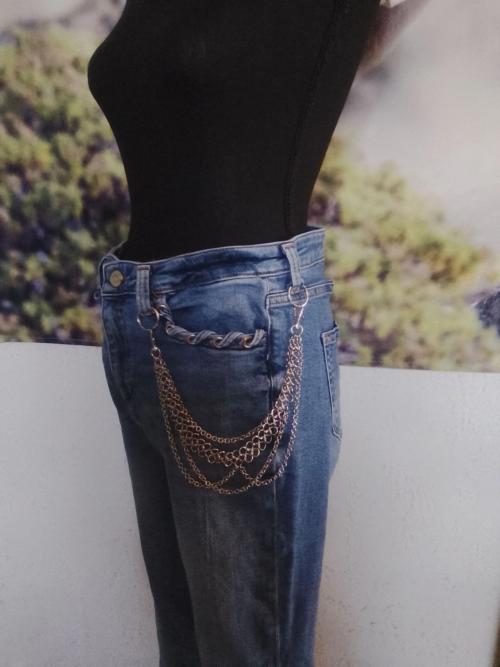 1 Bijou de pantalon et/ou de sac chainmail européen  – photo 2